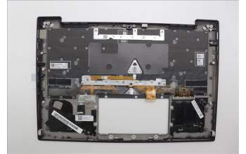 Lenovo 5M11N61115 C-Cover with keyboard,UK English,Deep Black,FingerPrint Reader,WLAN