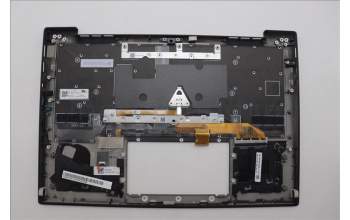 Lenovo 5M11N61130 C-Cover with keyboard,German,Deep Black,FingerPrint Reader,WLAN