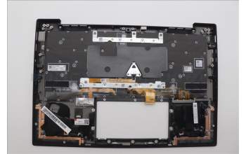 Lenovo 5M11N61174 C-Cover with keyboard, Korean, Deep Black, FingerPrint Reader, WWAN, US