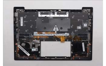 Lenovo 5M11N61181 C-Cover with keyboard, Slovenian, Deep Black, FingerPrint Reader, WWAN, UK