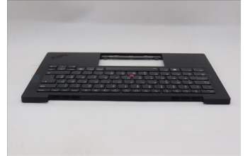 Lenovo 5M11N61181 C-Cover with keyboard, Slovenian, Deep Black, FingerPrint Reader, WWAN, UK