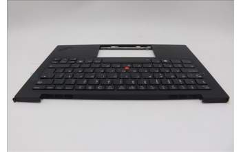 Lenovo 5M11N61183 C-Cover with keyboard,Swedish/Finnish,Deep Black,FingerPrint Reader,WWAN