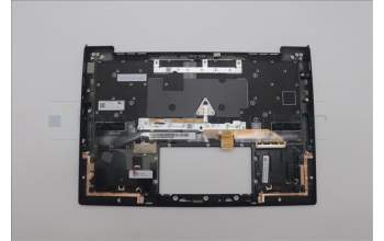 Lenovo 5M11N61199 C-Cover with keyboard, USA English, Deep Black, FingerPrint Reader, WWAN, US