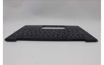 Lenovo 5M11N61219 C-Cover with keyboard, Spanish, Deep Black, FingerPrint Reader, WWAN, UK