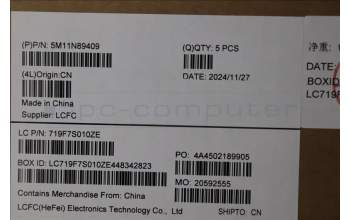 Lenovo 5M11N89409 MECH_ASM BL KB BK MG ENG PMX