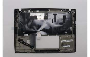 Lenovo 5M11N89435 C-Cover with keyboard, Icelandic, Black, Backlight, UK