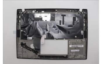 Lenovo 5M11N89447 C-Cover with keyboard, Spanish LA, Black, Backlight, UK