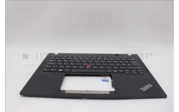 Lenovo 5M11N89489 C-Cover with keyboard, UK English, Black, Backlight, UK