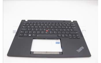 Lenovo 5M11N89545 C-Cover with keyboard, Hungarian, Black, Backlight, WWAN, UK