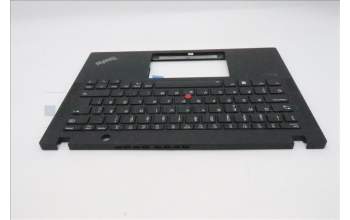 Lenovo 5M11N89583 C-Cover with keyboard, Swedish/Finnish, Black, Backlight, WWAN, UK