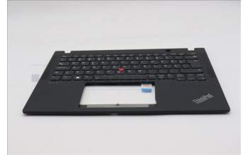 Lenovo 5M11N89585 C-Cover with keyboard, Swedish/Finnish, Black, Backlight, WWAN, UK
