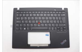 Lenovo 5M11N89596 C-Cover with keyboard, Turkish, Black, Backlight, WWAN, UK