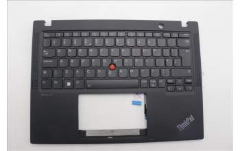 Lenovo 5M11N89602 C-Cover with keyboard, UK English, Black, Backlight, WWAN, UK