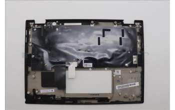 Lenovo 5M11N89835 C-Cover with keyboard, Belgian, Black, Backlight, UK