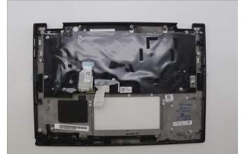 Lenovo 5M11N89854 C-Cover with keyboard, USA English, Black, Backlight, US