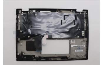 Lenovo 5M11N93096 C-Cover with keyboard, Portuguese, Black, Backlight, UK