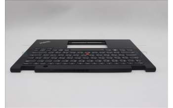 Lenovo 5M11N93099 C-Cover with keyboard, Russian, Black, Backlight, US