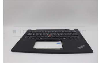 Lenovo 5M11N93126 C-Cover with keyboard, UK English, Black, Backlight, UK