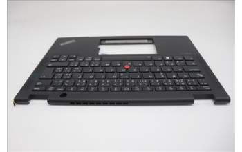 Lenovo 5M11N93149 C-Cover with keyboard, Czech Slovakian, Black, Backlight, WWAN, UK