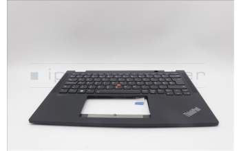 Lenovo 5M11N93180 C-Cover with keyboard, Hungarian, Black, Backlight, WWAN, UK