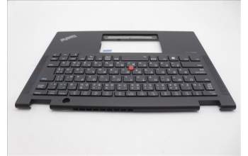 Lenovo 5M11N93189 C-Cover with keyboard, Japanese, Black, Backlight, WWAN, JP