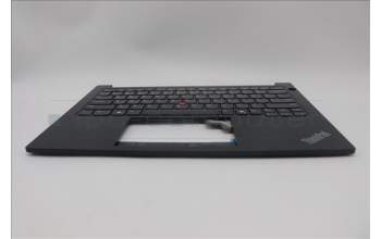 Lenovo 5M11N93244 C-Cover with keyboard, USA English, Black, US
