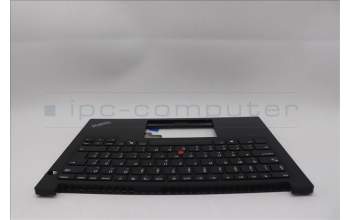Lenovo 5M11N93282 C-Cover with keyboard, Hungarian, Black, UK