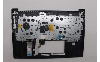 Lenovo 5M11N94231 C-Cover with keyboard, Switzerland, Black, Backlight, UK