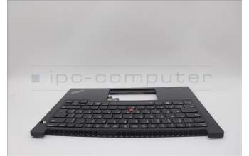Lenovo 5M11N94273 C-Cover with keyboard, Brazil Portuguese, Black, Backlight, UK