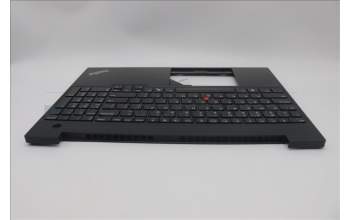 Lenovo 5M11N96519 C-Cover with keyboard, USA English, Black, US