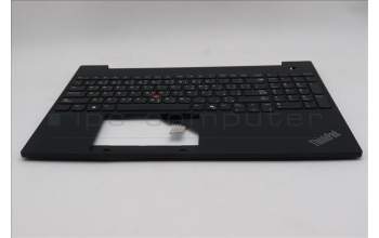 Lenovo 5M11N96525 C-Cover with keyboard, Arabic, Black, US