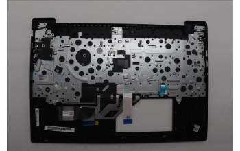 Lenovo 5M11N96550 C-Cover with keyboard, Hebrew, Black, US