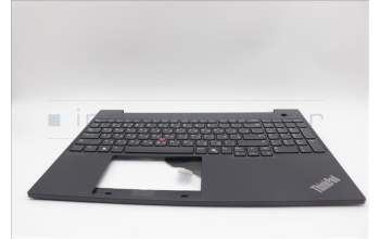 Lenovo 5M11N96562 C-Abdeckung mit Tastatur, Russisch, Schwarz