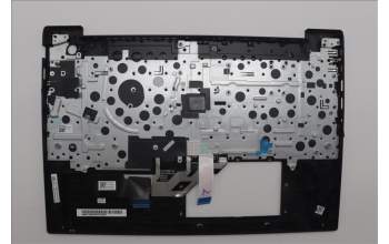 Lenovo 5M11N96574 C-Cover with keyboard, Nordic, Black, UK