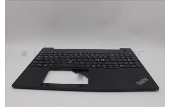 Lenovo 5M11N96574 C-Cover with keyboard, Nordic, Black, UK