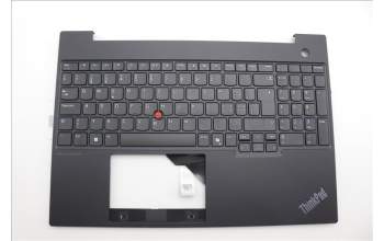 Lenovo 5M11N96577 C-Cover with keyboard, Switzerland, Black, UK