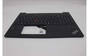 Lenovo 5M11N96586 C-Cover with keyboard, US English Euro, Black, US