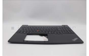 Lenovo 5M11N99118 C-Cover with keyboard, Danish, Black, Backlight, UK