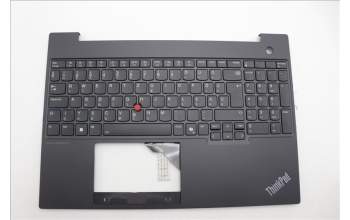 Lenovo 5M11N99148 C-Cover with keyboard, Hungarian, Black, Backlight, UK