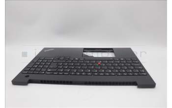 Lenovo 5M11N99148 C-Cover with keyboard, Hungarian, Black, Backlight, UK