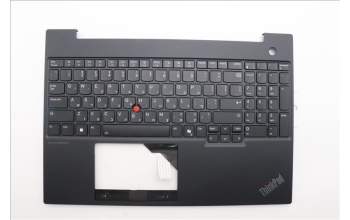 Lenovo 5M11N99151 C-Cover with keyboard, Hebrew, Black, Backlight, US