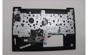 Lenovo 5M11N99188 C-Cover with keyboard, Slovenian, Black, Backlight, UK