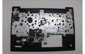 Lenovo 5M11N99206 C-Cover with keyboard, Switzerland, Black, Backlight, UK