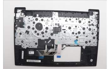 Lenovo 5M11N99287 C-Cover with keyboard, Ukraine, Black, Backlight, US