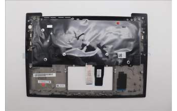 Lenovo 5M11N99326 C-Cover with keyboard, Brazil Portuguese, Black, Backlight, UK