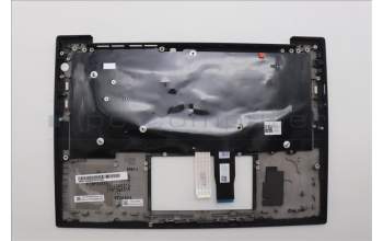 Lenovo 5M11N99368 C-Cover with keyboard, Estonian, Black, Backlight, UK