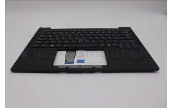 Lenovo 5M11N99462 C-Cover with keyboard, Spanish LA, Black, Backlight, UK