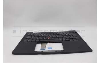 Lenovo 5M11N99506 C-Cover with keyboard, Swedish/Finnish, Black, Backlight, UK