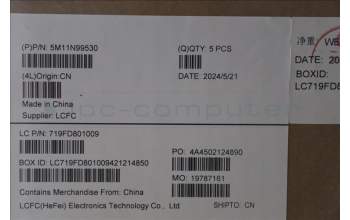 Lenovo 5M11N99530 C-Cover W/KB UK English Black BL