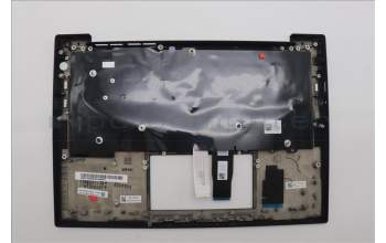 Lenovo 5M11N99534 C-Cover with keyboard, Ukraine, Black, Backlight, US